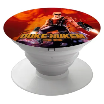 Duke nukem, Phone Holders Stand  Λευκό Βάση Στήριξης Κινητού στο Χέρι