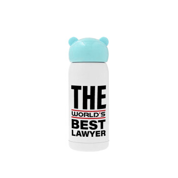 The world's best Lawyer, Γαλάζιο ανοξείδωτο παγούρι θερμό (Stainless steel), 320ml