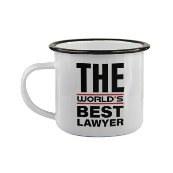 The world's best Lawyer, Κούπα εμαγιέ με μαύρο χείλος 360ml