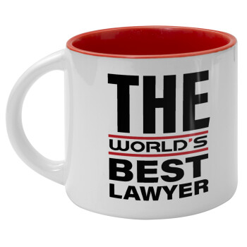 The world's best Lawyer, Κούπα κεραμική 400ml Λευκή/Κόκκινη