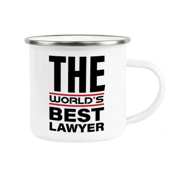 The world's best Lawyer, Κούπα Μεταλλική εμαγιέ λευκη 360ml