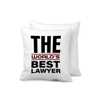 The world's best Lawyer, Μαξιλάρι καναπέ 40x40cm περιέχεται το  γέμισμα