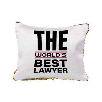 The world's best Lawyer, Τσαντάκι νεσεσέρ με πούλιες (Sequin) Χρυσό
