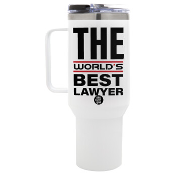 The world's best Lawyer, Mega Tumbler με καπάκι, διπλού τοιχώματος (θερμό) 1,2L
