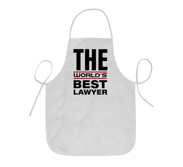 The world's best Lawyer — Ποδιά Σεφ ολόσωμη κοντή  Παιδική (44x62cm)