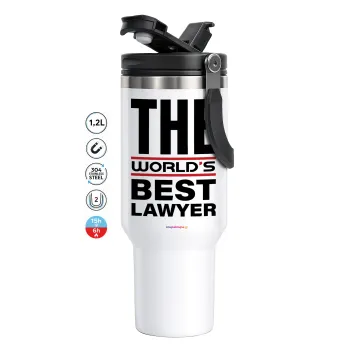 The world's best Lawyer, Mega Stainless steel Tumbler with lid, double wall 1,2L