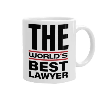 The world's best Lawyer, Ceramic coffee mug, 330ml