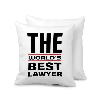 The world's best Lawyer, Sofa cushion 40x40cm includes filling
