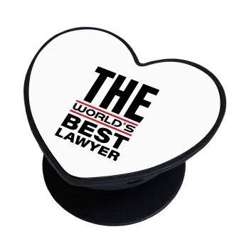 The world's best Lawyer, Phone Holders Stand  καρδιά Μαύρο Βάση Στήριξης Κινητού στο Χέρι