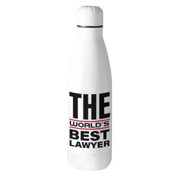 The world's best Lawyer, Metal mug thermos (Stainless steel), 500ml