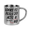 Mug Stainless steel double wall 300ml