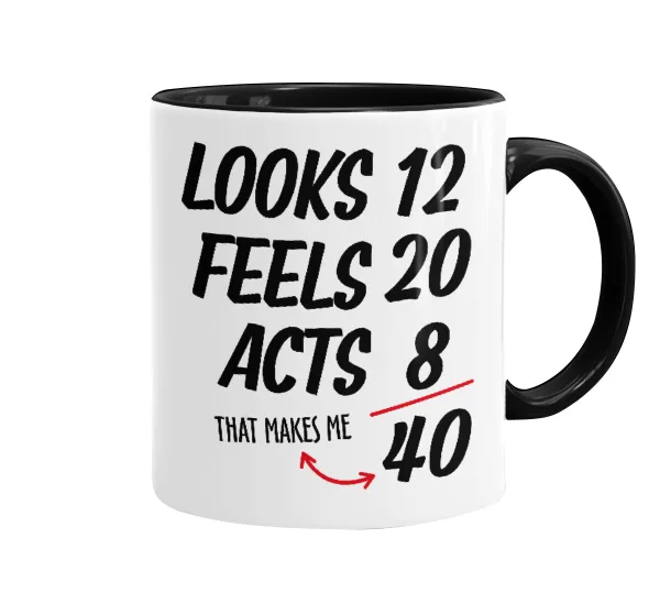 Looks, feels, acts LIKE your AGE — 1