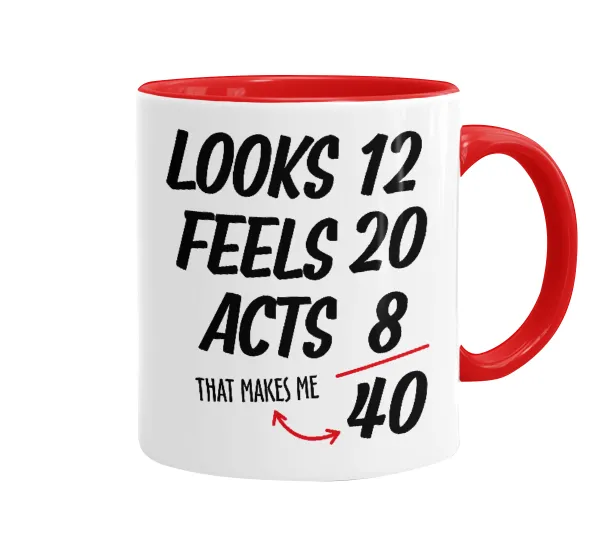 Looks, feels, acts LIKE your AGE — 1