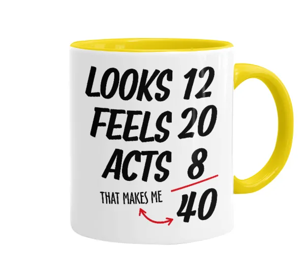 Looks, feels, acts LIKE your AGE — 1
