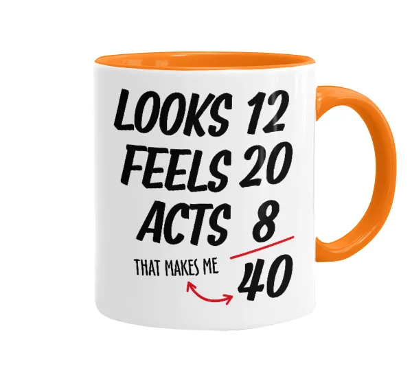 Looks, feels, acts LIKE your AGE — 1
