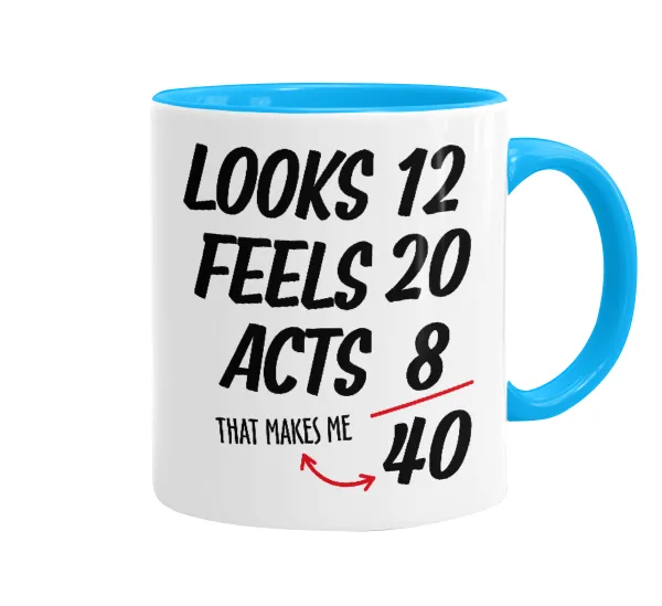 Looks, feels, acts LIKE your AGE — 1
