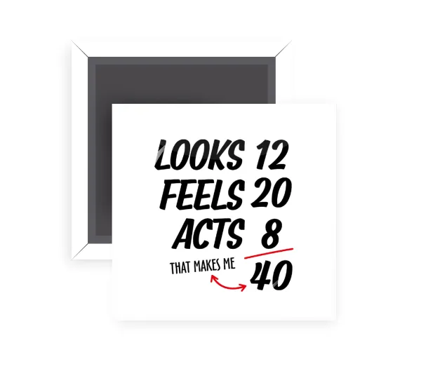 Looks — Τετράγωνο (5x5cm)
