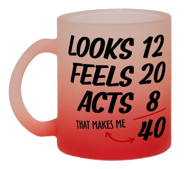 Looks, feels, acts LIKE your AGE — 1