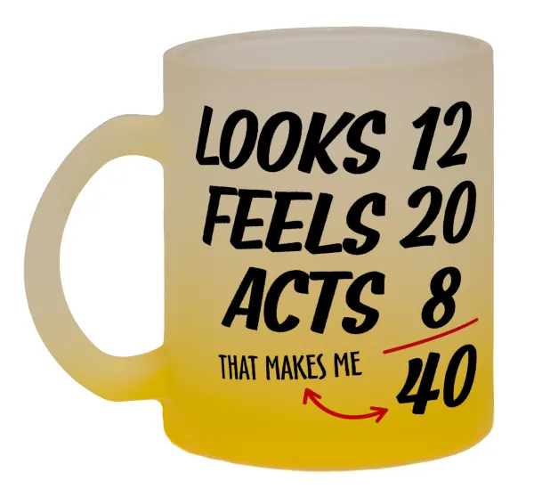 Looks, feels, acts LIKE your AGE — 1