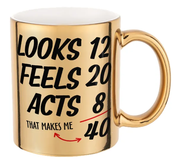 Looks, feels, acts LIKE your AGE — 1
