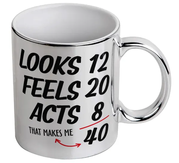 Looks, feels, acts LIKE your AGE — 1