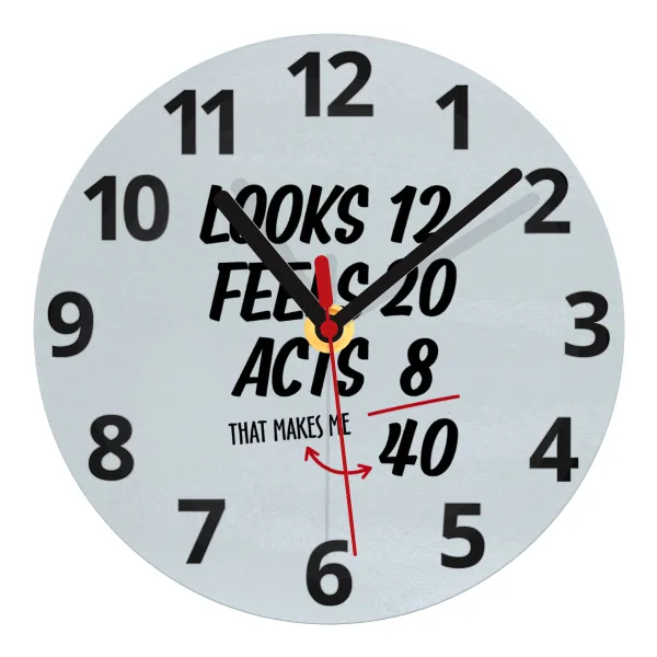 Looks, feels, acts LIKE your AGE — 1