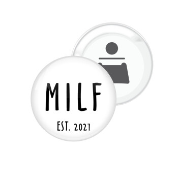 MILF, Μαγνητάκι και ανοιχτήρι μπύρας στρογγυλό διάστασης 5,9cm
