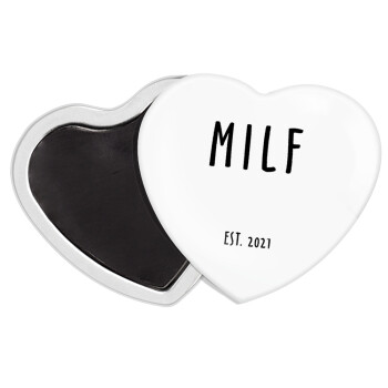 MILF, Μαγνητάκι καρδιά (57x52mm)