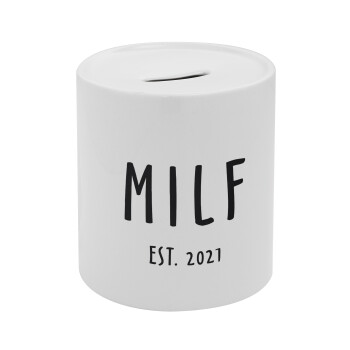 MILF, Κουμπαράς πορσελάνης με τάπα