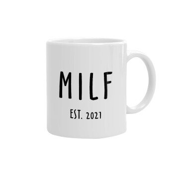 MILF, Ceramic coffee mug, 330ml (1pcs)