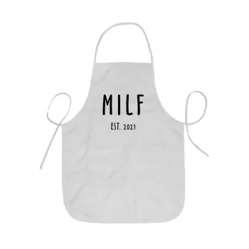 MILF, Ποδιά Σεφ ολόσωμη κοντή  Παιδική (44x62cm)