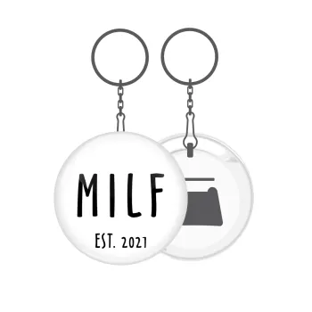 MILF, Μπρελόκ μεταλλικό 5cm με ανοιχτήρι