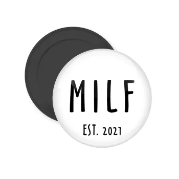MILF, Μαγνητάκι ψυγείου στρογγυλό διάστασης 5cm