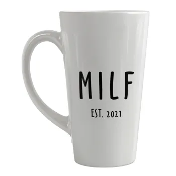 MILF, Κούπα κωνική Latte Μεγάλη, κεραμική, 450ml