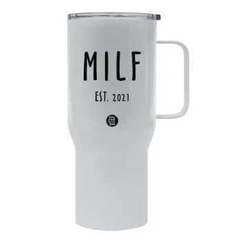 MILF, Tumbler με καπάκι, διπλού τοιχώματος (θερμό) 750L