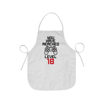 You have Reached level AGE, Chef Apron Short Full Length Adult (63x75cm)
