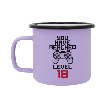 You have Reached level AGE, Κούπα Μεταλλική εμαγιέ ΜΑΤ Light Pastel Purple 360ml