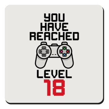 You have Reached level AGE, Τετράγωνο μαγνητάκι ξύλινο 9x9cm