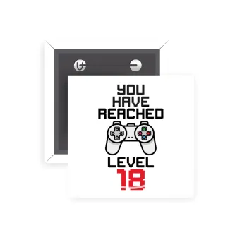 You have Reached level AGE, Κονκάρδα παραμάνα τετράγωνη 5x5cm