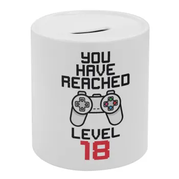 You have Reached level AGE, Κουμπαράς πορσελάνης με τάπα