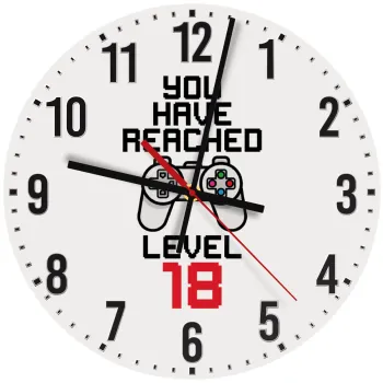 You have Reached level AGE, Ρολόι τοίχου ξύλινο (30cm)