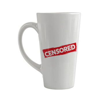 Censored, Κούπα κωνική Latte Μεγάλη, κεραμική, 450ml