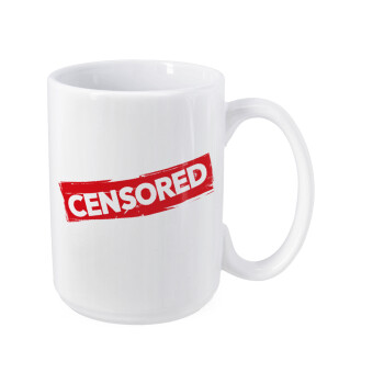 Censored, Κούπα Mega, κεραμική, 450ml