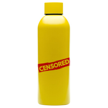 Censored, Μεταλλικό παγούρι νερού, 304 Stainless Steel 800ml