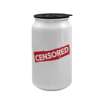 Censored, Κούπα ταξιδιού μεταλλική με καπάκι (tin-can) 500ml