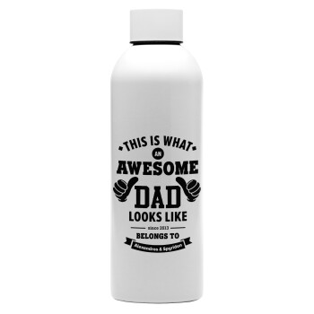 This is what an Awesome DAD looks like, Μεταλλικό παγούρι νερού, 304 Stainless Steel 800ml