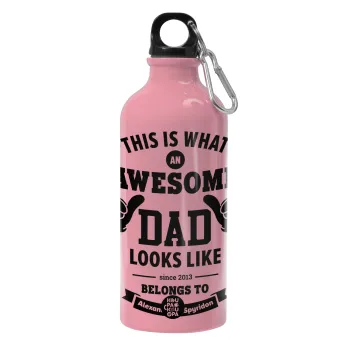 This is what an Awesome DAD looks like, Water bottle 600ml