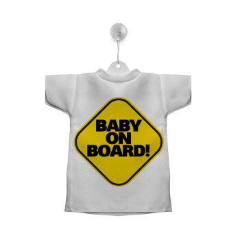 Baby on Board Classic, Σήμα μπλουζάκι με βεντούζα για αυτοκίνητο
