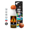 Bascetball Metal mug thermos, double wall, 550ml