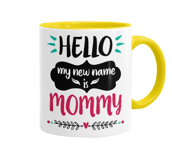 Hello, my new name is Mommy — 1